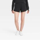 Women's Mid-rise French Terry Shorts 4 - All In Motion Black