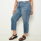 Women's Plus Size High-rise Straight Jeans - Universal Thread Medium Blue