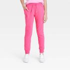 Girls' Fleece Joggers - All In Motion Pink