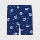 Lucas Girls' Baby Yoda Pull-on Biker Shorts - Blue
