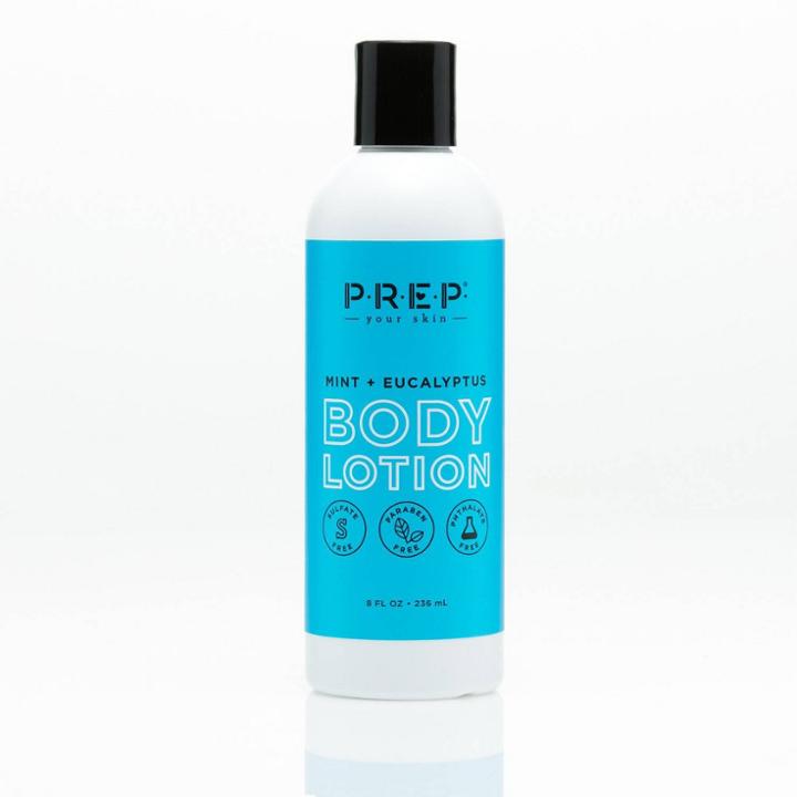 Prep Cosmetics Mint And Eucalyptus Hand And Body Lotions