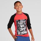 Boys' Cape Graphic Long Sleeve T-shirt - Cat & Jack Red