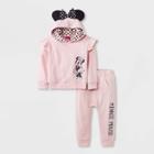 Disney Toddler Girls' Minnie Mouse Hooded Top And Bottom
