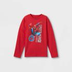 Kids' Spider-man Swing Long Sleeve Graphic T-shirt - Red