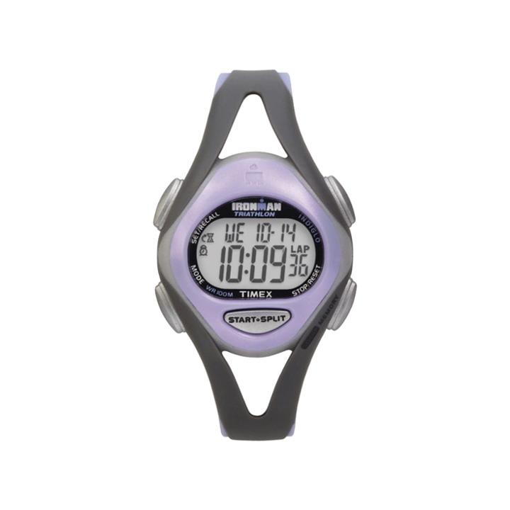 Women's Timex Ironman Sleek 50 Lap Digital Watch - Gray/purple T5e511jt, Black