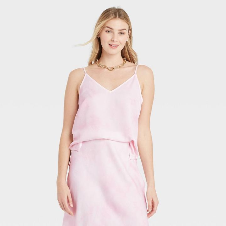 Women's Dip Dye Woven Cami - A New Day