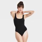 Women's Seamless Bodysuit - Colsie Black