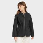 Women's Cotton Twill Jacket - Universal Thread Black
