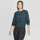 Women's Activewear Sweatshirt - Joylab Pine Green