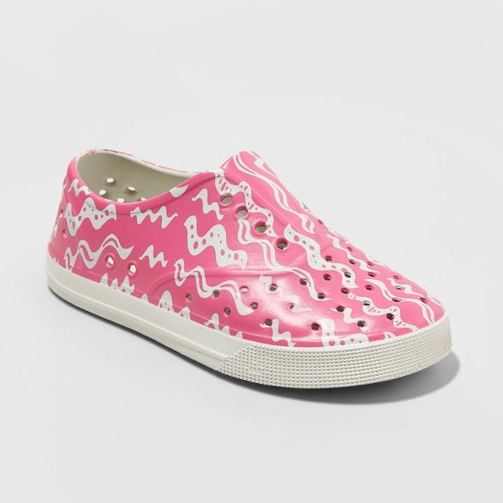 Toddler Girls' Jinnah Print Sneakers - Cat & Jack Pink