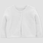 Baby Girls' Cardigan - Just One You Made By Carter's White Newborn