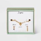 No Brand Gold Dipped Silver Plated Interchangeable Inspire Charm Bracelet