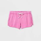 Women's Plus Size Fleece Lounge Shorts - Universal Thread Pink 1x, Women's,