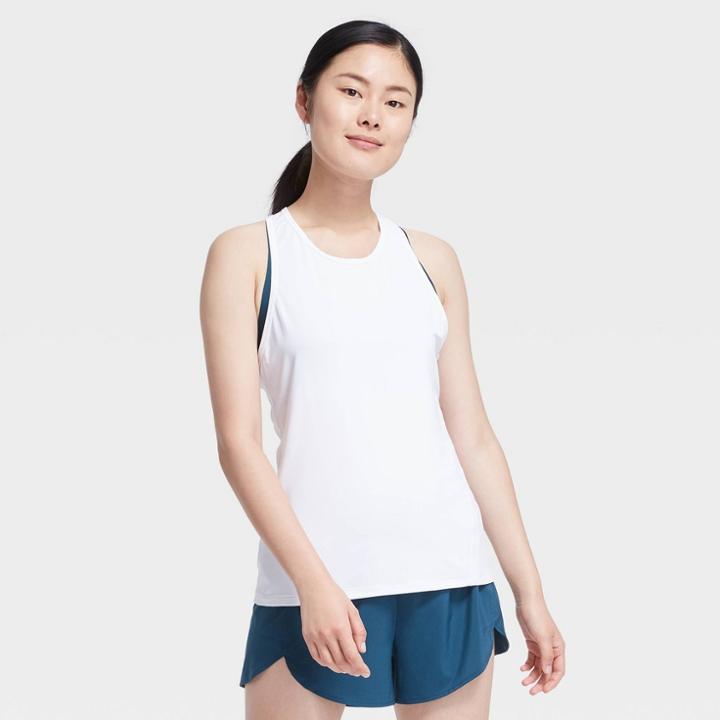 Women's Run Tank Top - All In Motion True White