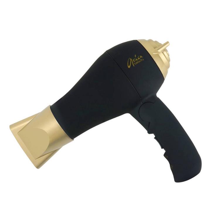 Aria Beauty Ionic Mini Blowdryer, Adult Unisex, Black
