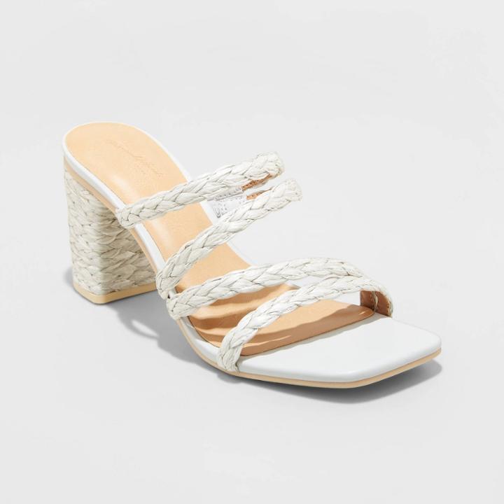 Women's Claire Heels - Universal Thread White