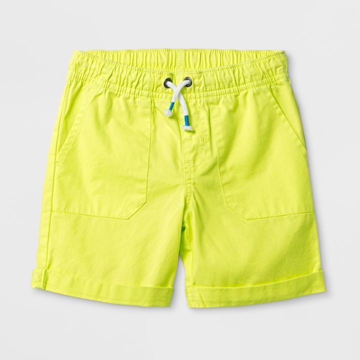 Toddler Boys' Pull-on Shorts - Cat & Jack Yellow