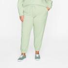 Women's Plus Size High-rise Utility Jogger Pants - Universal Thread Green