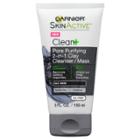 Garnier Skinactive 2-in-1 Clean And Pore Purifying Clay Cleanser/mask