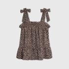 Women's Plus Size Floral Print Tank Top - Who What Wear Brown