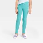 Girls' Leggings - Cat & Jack Turquoise Blue
