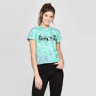 Women's Smokey Bear Short Sleeve Graphic T-shirt - Mighty Fine (juniors') - Teal