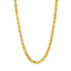 Men's Crucible Stainless Steel Flat Byzantine Necklace - Gold (22),