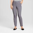Women's Skinny Bi-stretch Twill Pants - A New Day Gray 18l,