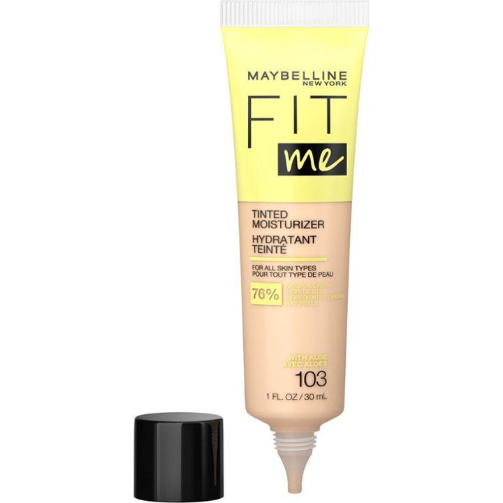 Maybelline Fit Me Tinted Moisturizer Natural Coverage Face Makeup - 103