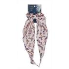 Sincerely Jules By Scunci Scrunchie With Tails - Pink Floral