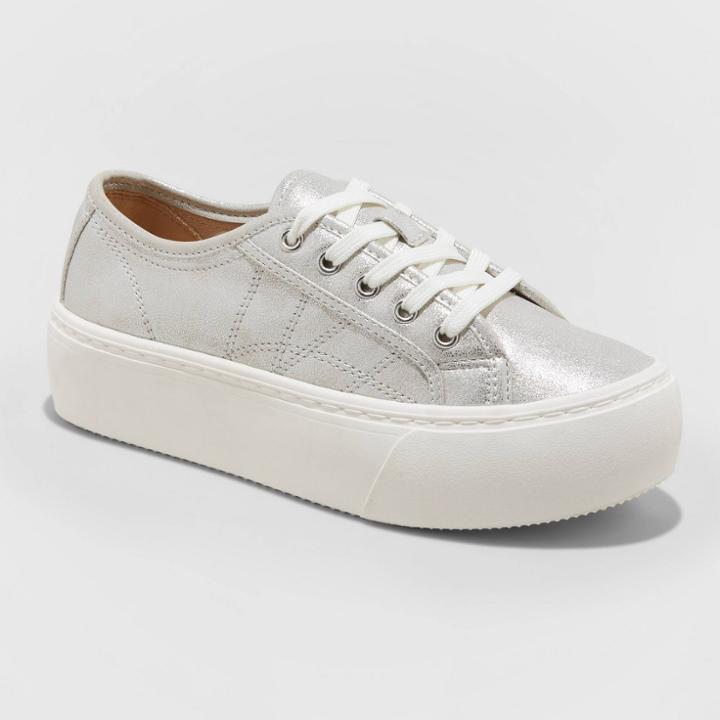 Women's Taryn Lace Up Sneakers - A New Day