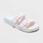 Kids' Noa Slip-on Footbed Sandals - Cat & Jack White