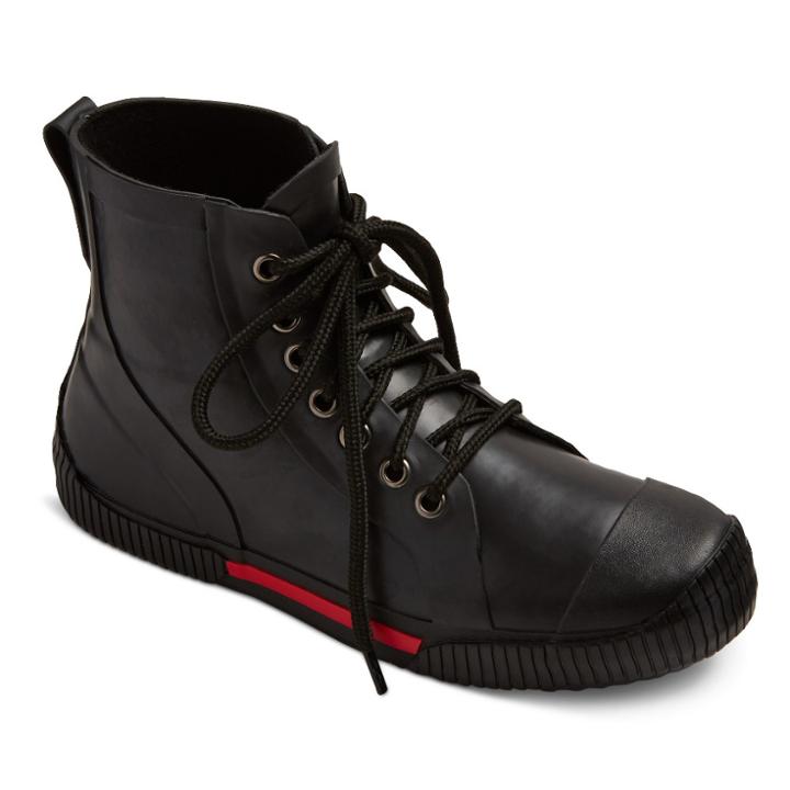 Boys' Niam Rain Boots Black - Art Class Black