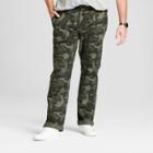 Men's Big & Tall Utility Cargo Pants - Goodfellow & Co Camo