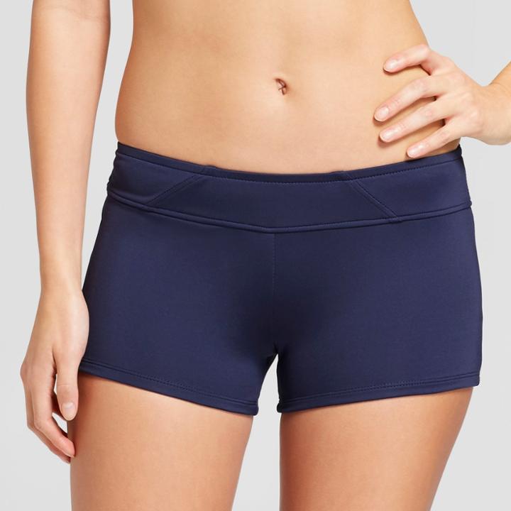 Mossimo Women's Swim Shorts Bikini Bottom - Navy (blue) -