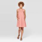 Target Women's Sleeveless Crewneck Tank Dress - Prologue Rose (pink)