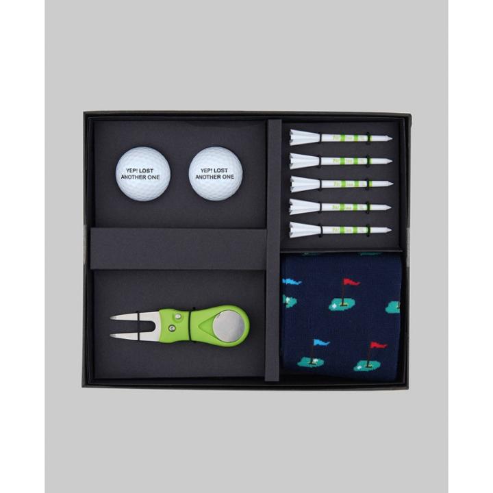 Bespoke 2112 Men's Golf Box - Blue/green