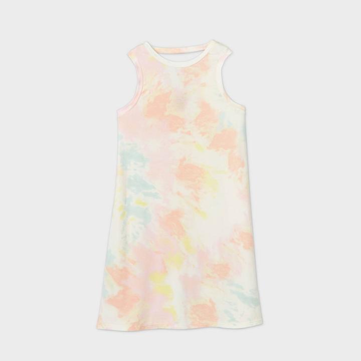 Girls' Jersey Tank Dress - Art Class Pink