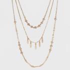 Beads Layered Necklace - A New Day Gold