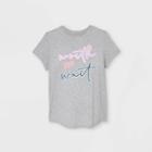 Maternity Short Sleeve Worth The Wait Graphic T-shirt - Isabel Maternity By Ingrid & Isabel Gray