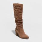 Women's Harlan Wide Calf Tall Boots - Universal Thread Taupe