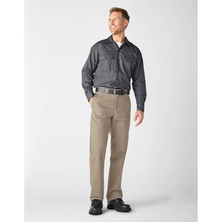 Dickies Men's Big & Tall Original 874 Work Pants - Desert Sand 44x32, Desert Brown