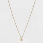 Teardrop Pendant Necklace - A New Day Gold