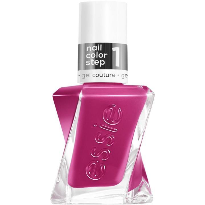 Essie Gel Couture Longwear Nail Polish, Vegan, Fashion Freedom, Pink, Wilder Than I Seam