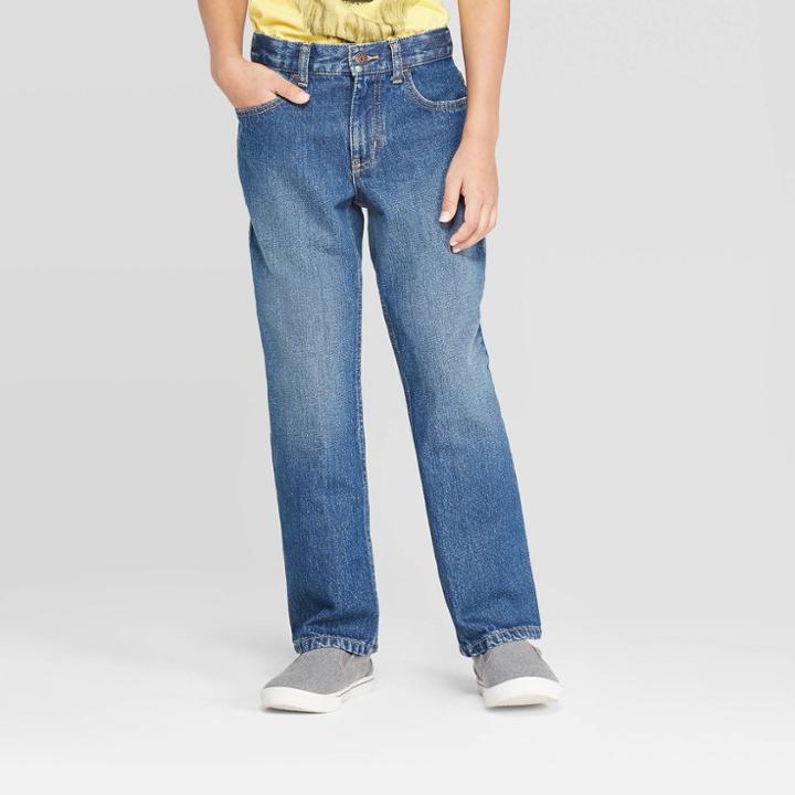 Boys' Jeans - Cat & Jack Medium Wash
