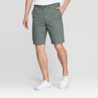 Men's 10.5 Slim Fit Shorts - Goodfellow & Co Sage Leaf