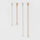 Chain Extenders For Necklace 4pc - A New Day