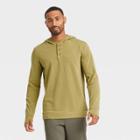 Men's Supima Fleece Sweatshirt - All In Motion Khaki