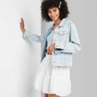 Women's High-rise Smocked Mini Skirt - Wild Fable White Xs, Women's,