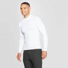 Men's Long Sleeve Compression Mock T-shirt - C9 Champion True White S, Men's,